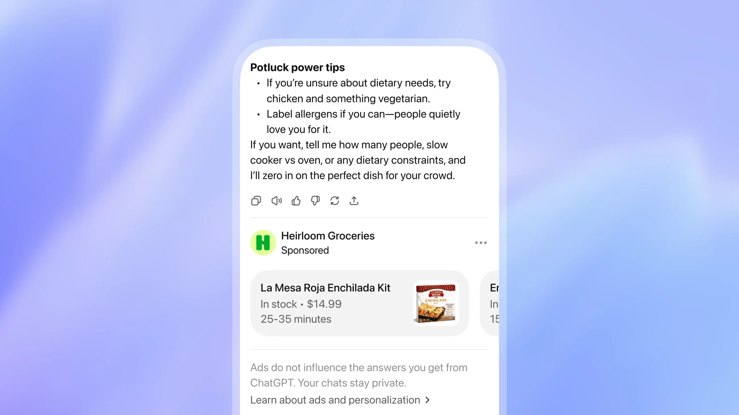 Ads in ChatGPT